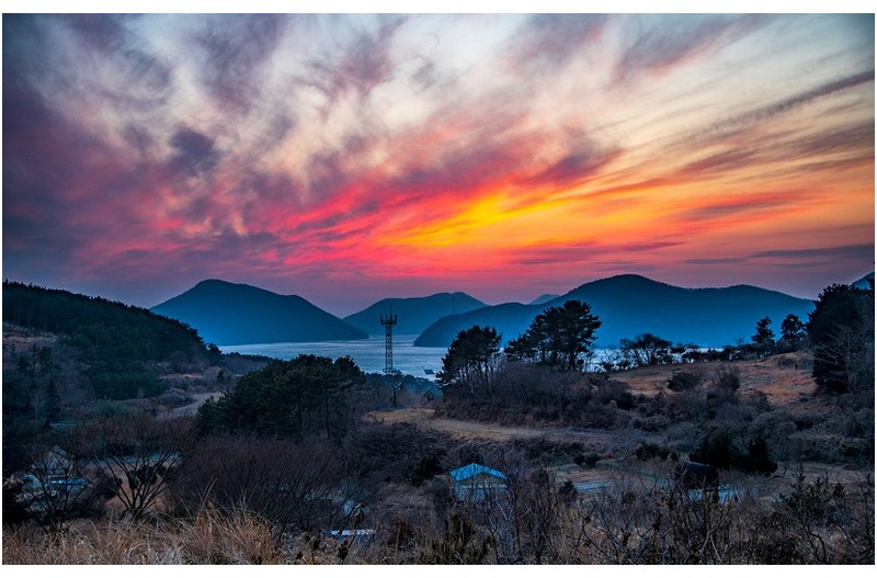 저녘 노을