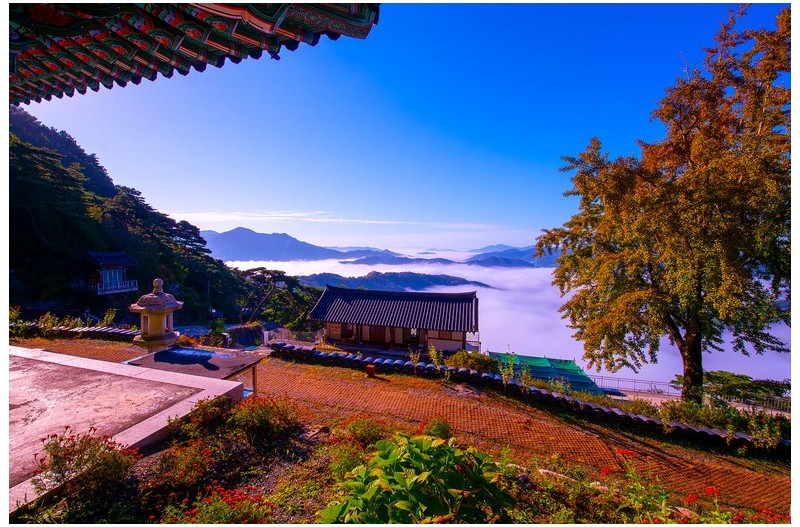 가을산사