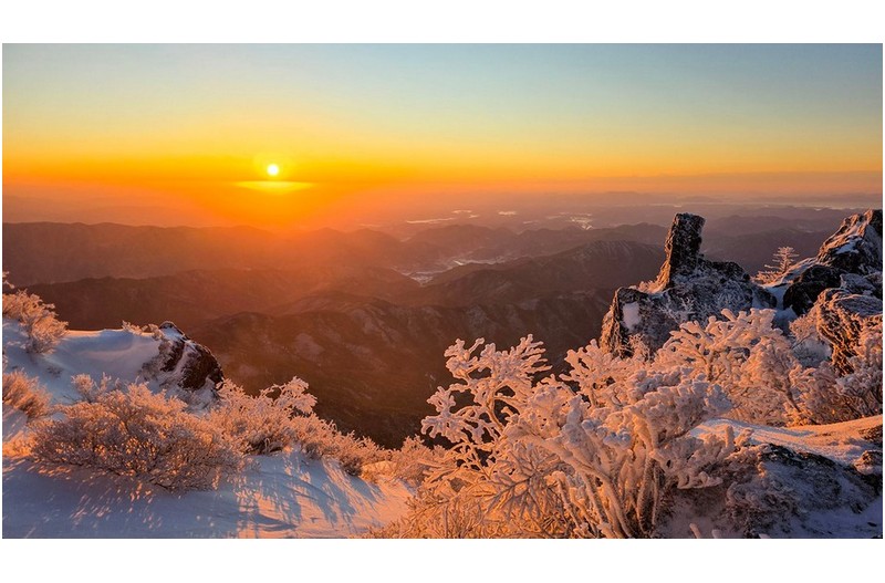 겨울 지리산